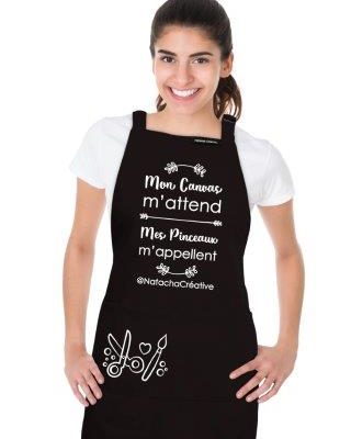 mon canvas noir_motif blanc mon canvas noir_motif blanc