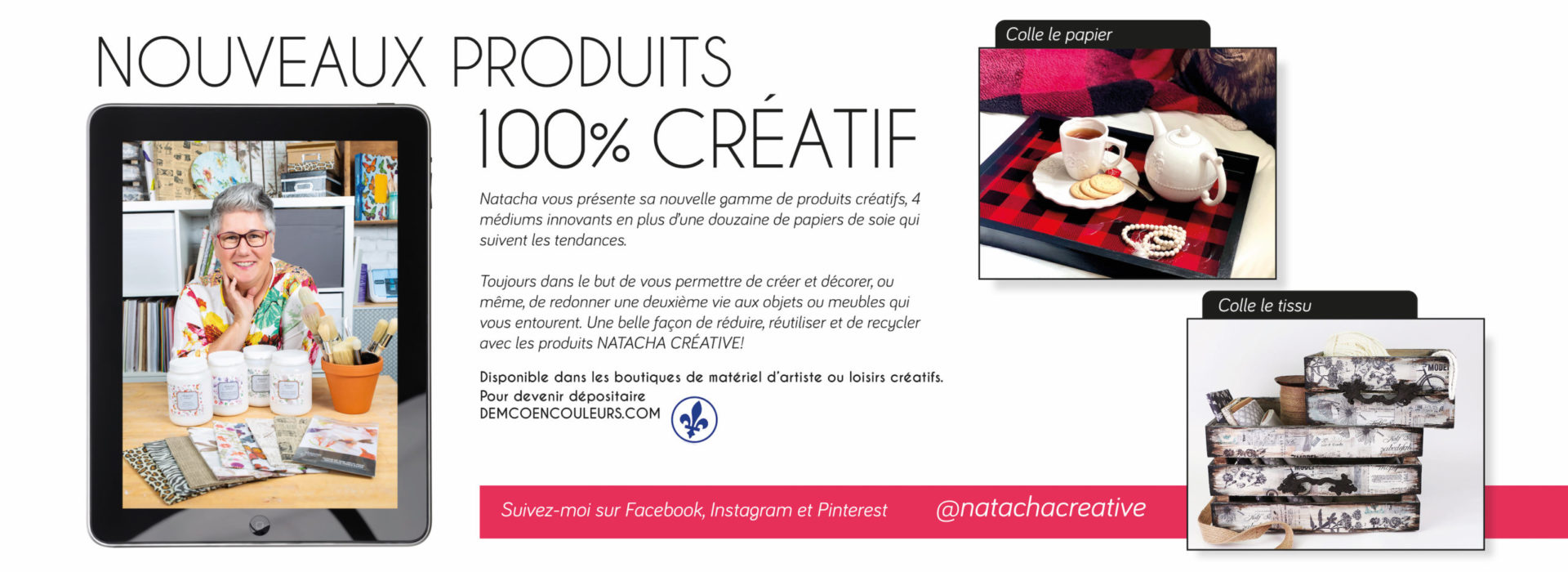 Pub Natacha Créative produits site web 2020 Pub Natacha Créative produits site web 2020